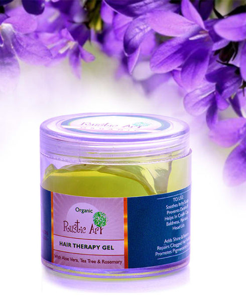 Rustic Art Organic Hair Therapy Gel bottle of 100 gm Gel